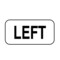 Nevs Position Labels - Left - White w/Black 1/2" x 1" XP-2 - alternate 1